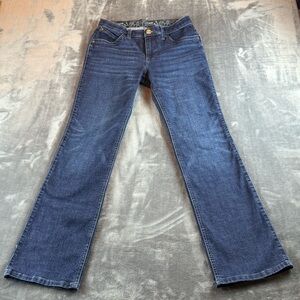 Wrangler Women's Jeans Q-Baby Bootcut No Gap Waistband Size 7X34 Mid Rise